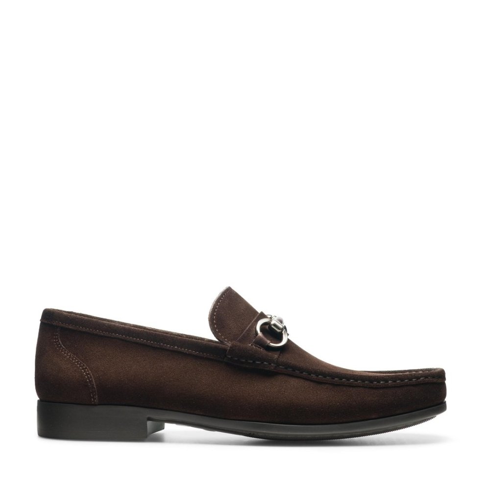 Bashwood Handmade Brown Suede Leather Loafers